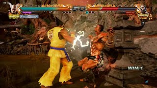 Heihachi Okizeme really hurts on the wall