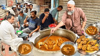 MUTTON PAYA LAHORE'S MOST HYGIENIC BEST DESI NASHTA 😍| ABID BUTT PAYE | SIRI PAYE | GOAT BRAIN BROTH