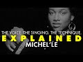 EXPLAINED || The Speaking Voice and Singing Voice of Michel'le