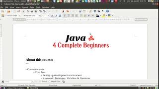 Java 4 Complete Beginners (Arabic) - 1.About This Course