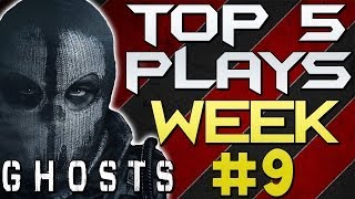 COD Ghosts: "TOP 5 PLAYS" Week 9 w/ @TheShwantz27 (Powered by KontrolFreek) "TOP FIVE" | Chaos
