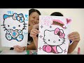 english subtitles 3 marker challenge with daddy and mommy by leilei tv