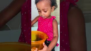 ഇവളെ ജ്യൂസ്‌ കുടിപ്പിക്കാനുള്ളൊരു പാട്😘#Daneen#viral#viralvideo#shorts#short#cute#baby#girl#funny