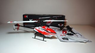 XK K120 Brushless 3D Helicopter 🚁 BNF - Quick Introduction \u0026 Test Flight