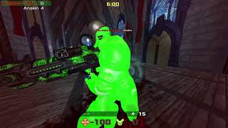 Ch4mp (S4) vs Rainbow (S3) - Xonotic Duel on Blood Covenant (new weapon models)