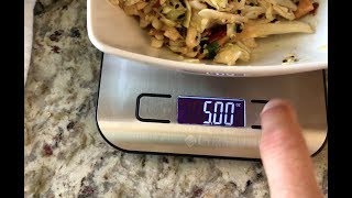 ★★★★★ ⚖Review on Weight Loss Food Scale - Etekcity Digital Kitchen Scale Multifunction Food Scale