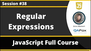 Regular Expressions in JavaScript (JavaScript for Beginners - Part 38)
