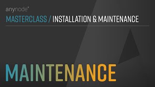 (03/06) Maintenance – Installation & Maintenance