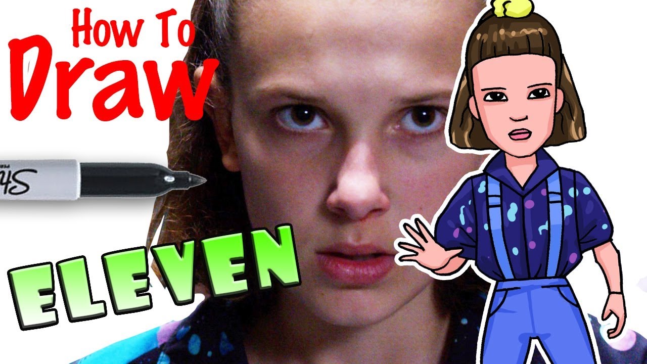 How To Draw Eleven From Stranger Things Youtube