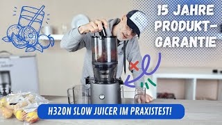 HUROM H320N Slow Juicer im Test✅ | Gesunde Säfte leicht gemacht