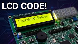 LCD Program | Embedded C code for LCD |LCD Interfacing and Programming | 2x16 LCD Program