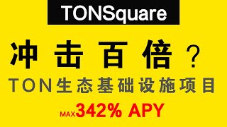 【疑是跑路】TONSquare早期博弈，TON链基础设施项目，冲击百倍？可免费铸造NFT撸空投