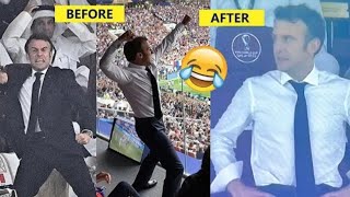 France President Macron Reaction 😂😂😂 to Mbappe Messi goal in FIFA World Cup 2022