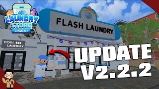 REVIEW GAME LAUNDRY STORE SIMULATOR V2.2.2 BALON PENARI DAN PAPAN LAUNDRY