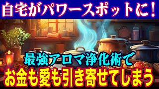 自宅がパワースポットに！最強アロマ浄化術でお金も愛も引き寄せてしまう