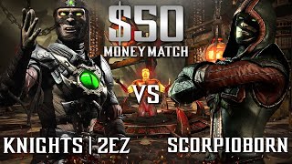 HEATED $50 MONEY MATCH! - 2EZ vs Scorpioborn FT10 - MKX