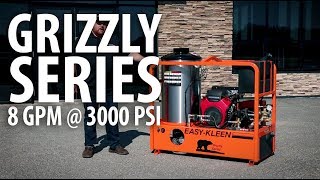 8 GPM @ 3000 PSI Hot Water Pressure Washer - Easy Kleen