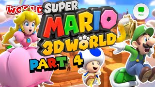 CHAOS IN THE DESERT! SUPER MARIO 3D WORLD | PART 4