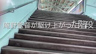 シンエヴァンゲリオンの聖地宇部新川駅で旧国鉄時代105系を観た後、山口県宇部市で偶然聖火リレーに遭遇！お土産に岩国名産日本酒獺祭を