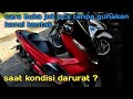 cara buka jok honda pcx yang akinya mati konci jok nya hilang