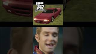 Ranking Grand Theft Auto Infernus Car #shorts #gta #ranking #car #memes