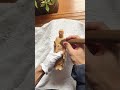 仏像彫刻　仕上げ　故人の為に迎える阿弥陀様 woodcarving 木彫 diy 木彫り woodart handmade 彫刻 仏像 木彫りの阿弥陀如来像