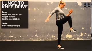 Lunge to Knee Drive