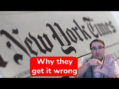 Why the New York Times Gets it Wrong