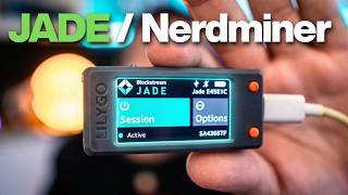 ✅ Transform your Nerdminer into a Jade Hardwallet - Cold Wallet