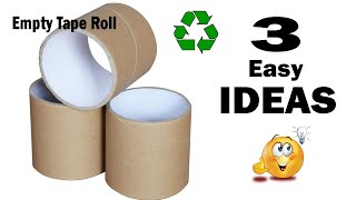 DIY - 3 Awesome Ideas with Empty Tape rolls |  Best Out of Waste