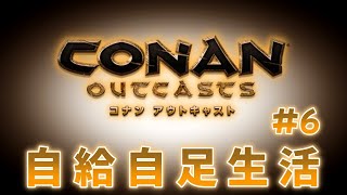 コナンアウトキャスト_自給自足生活【#6】虎の育成完了！まさかの透明な虎に成長しました‼