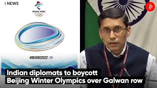 Indian Diplomats to Boycott Beijing Winter Olympics Over Galwan Row