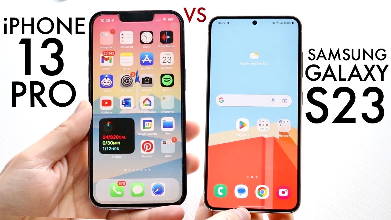 Samsung Galaxy S23 Vs IPhone 13 Pro! (Comparison) (Review) - YouTube