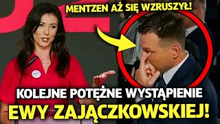 KOLEJNE MOCNE WYSTĄPIENIE EWY ZAJĄCZKOWSKIEJ! MENTZEN AŻ SIĘ WZRUSZYŁ GDY TEGO SŁUCHAŁ!