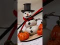 scary snowman for halloween decorations 🎃 halloween2023 halloween youtubeshort viralshorts yt