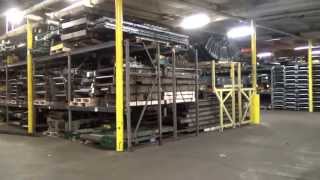 Inside American Surplus' Conveyor Department