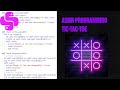 ASMR Programming - Tic-Tac-Toe - No Talking