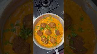 Protein filled Soya Kofta for lunch with garma garam chawal #shorts #youtubeshorts