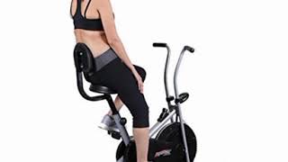 Healthex Exercise Cycle for Weight Loss at Home with Back Support & Twister |