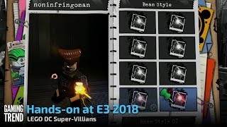 LEGO DC Super-Villains - Let's Play at E3 - PS4 - [Gaming Trend]