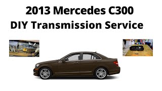 2013 Mercedes C300 W204 4Matic Transmission Service