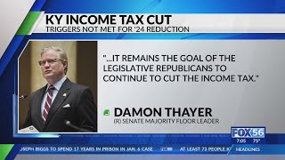 Kentucky income tax cut in jeopardy for 2024