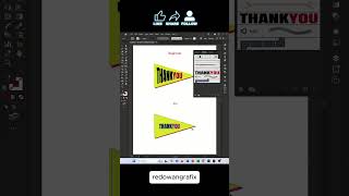 Adobe Illustrator text effect trick using the width tool and brush #trending #graphicdesign