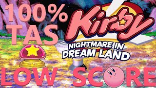 [TAS] Kirby: Nightmare in Dream Land Lowest Score 100% in 1,142,060 Points (Semi-Commentated)