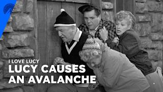 I Love Lucy | Avalanche in the Swiss Alps (S5, E21) | Paramount+