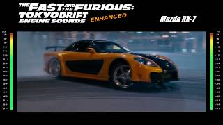 The Fast & The Furious Tokyo Drift: Engine Sounds - Mazda RX-7