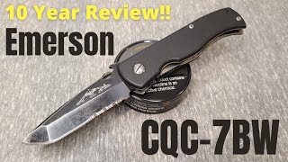 Emerson CQC-7 Review - Hard Use TactiCool.. Circa 2003