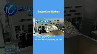 Nougat Candy Bar Cutting Machine#nougat#nougatbar  #machine #equipment #nougatbarproductionmachine