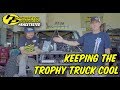 Exhaust Heat Shield Install: Trophy Truck