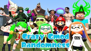 Crazy Gmod Randomness- Episode 1 feat. Gorgeous Freeman and Minecraft Steve Smash Bros